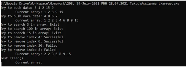 Dynamic Array