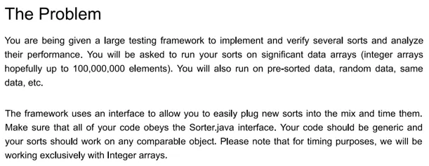 Implement-various-sorting-techniques-in-Java-programming-language