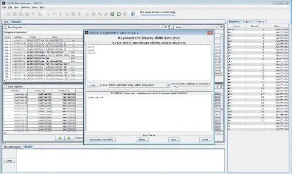 Memory mapped Input Output in MIPS assembly homework help