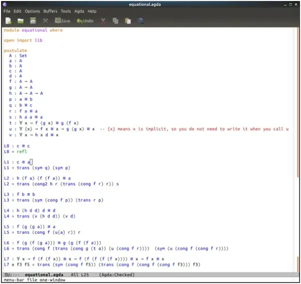 Program to create theorems using AGDA to prove 7 lemmas in Haskell2