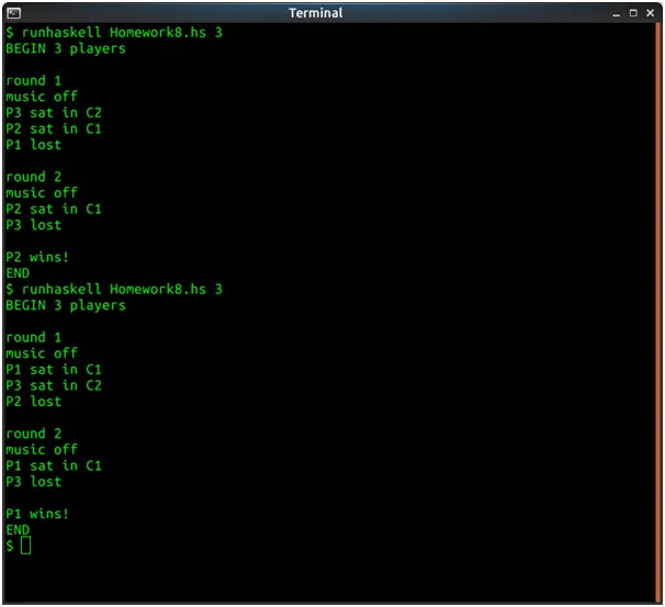 Program-to-simulate-Musical-chairs-in-Haskell