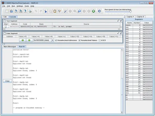 Program to transform matrix in Mips assembly 3