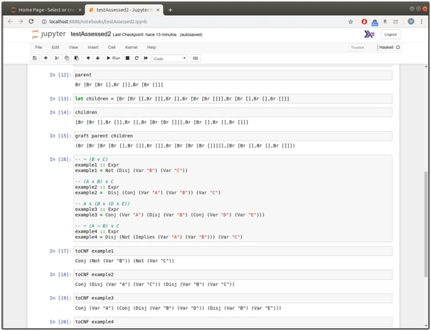 functions for manipulating trees Haskell 1