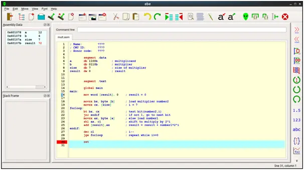 multiply-routine-in-x86-Assembly-language-using-EBE