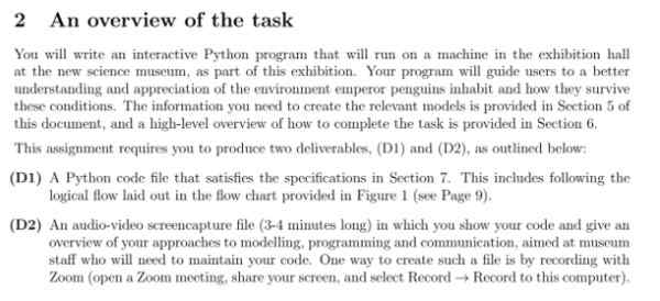 program to create museum exhibition system in python