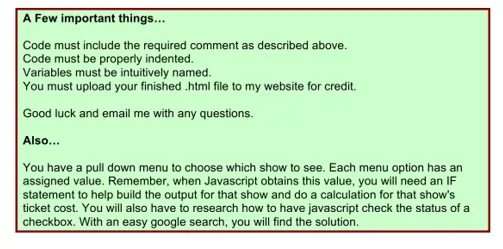 program to create online ticket ordering system in javascript1