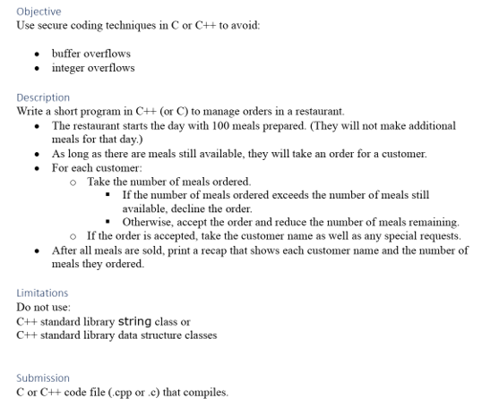 program to implement buffer overflows in C++