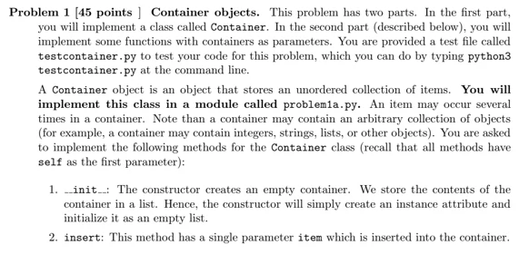 program-to-implement-container-objects-in-python