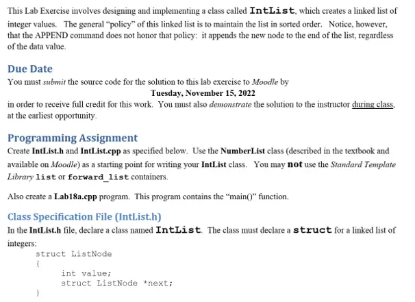 program-to-implement-number-lists-in-C