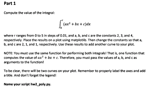 program to implement polynomial solution in python