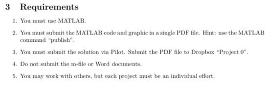 program to implement range equations in matlab 5