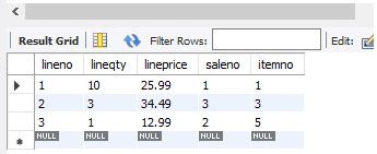 program to implement relational databases 4