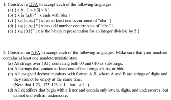 solutions-to questions-based-on-finite-automata